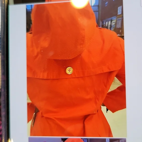 Michael Kors Hooded Rain Coat - Picture 5 of 8